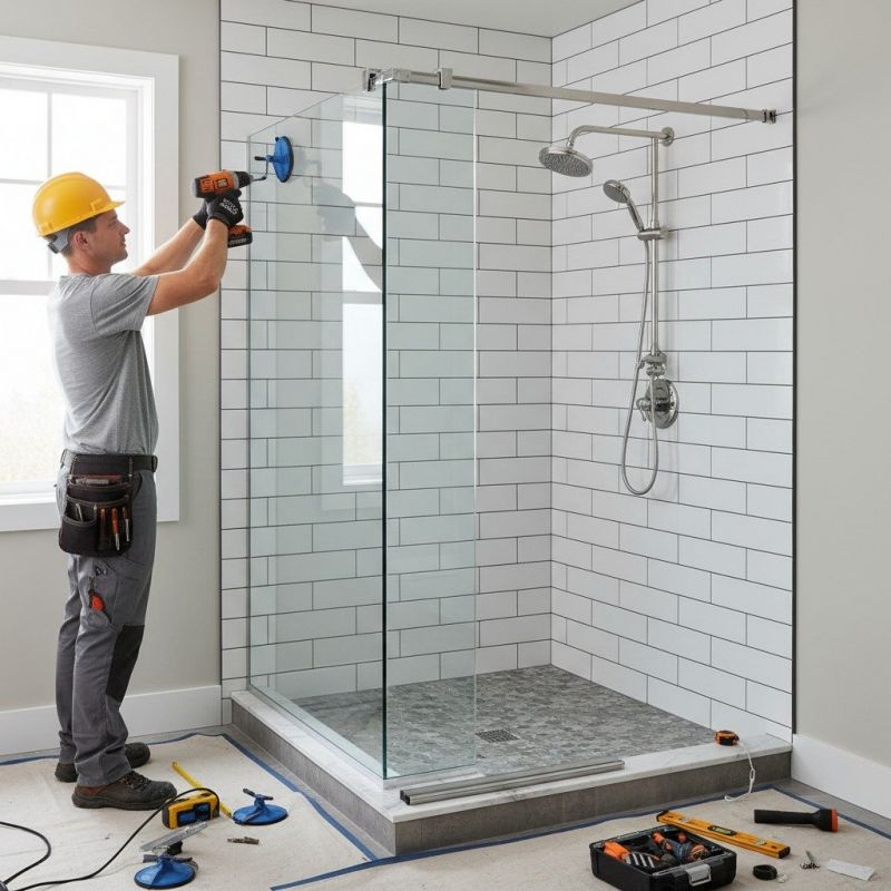 Shower Door Installation in Boulder, CO