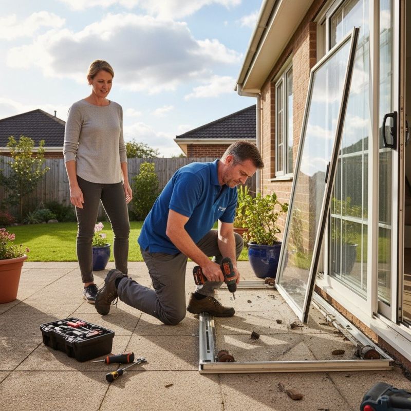 Sliding Glass Door Repair in Conroe, TX